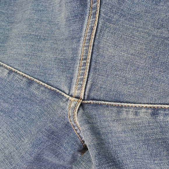 New Eddie Bauer Voyager High Rise Straight Sorbtek Blue Jeans Size 20W - Picture 13 of 17